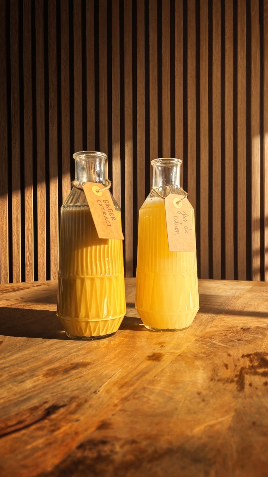 Jus pressés maison