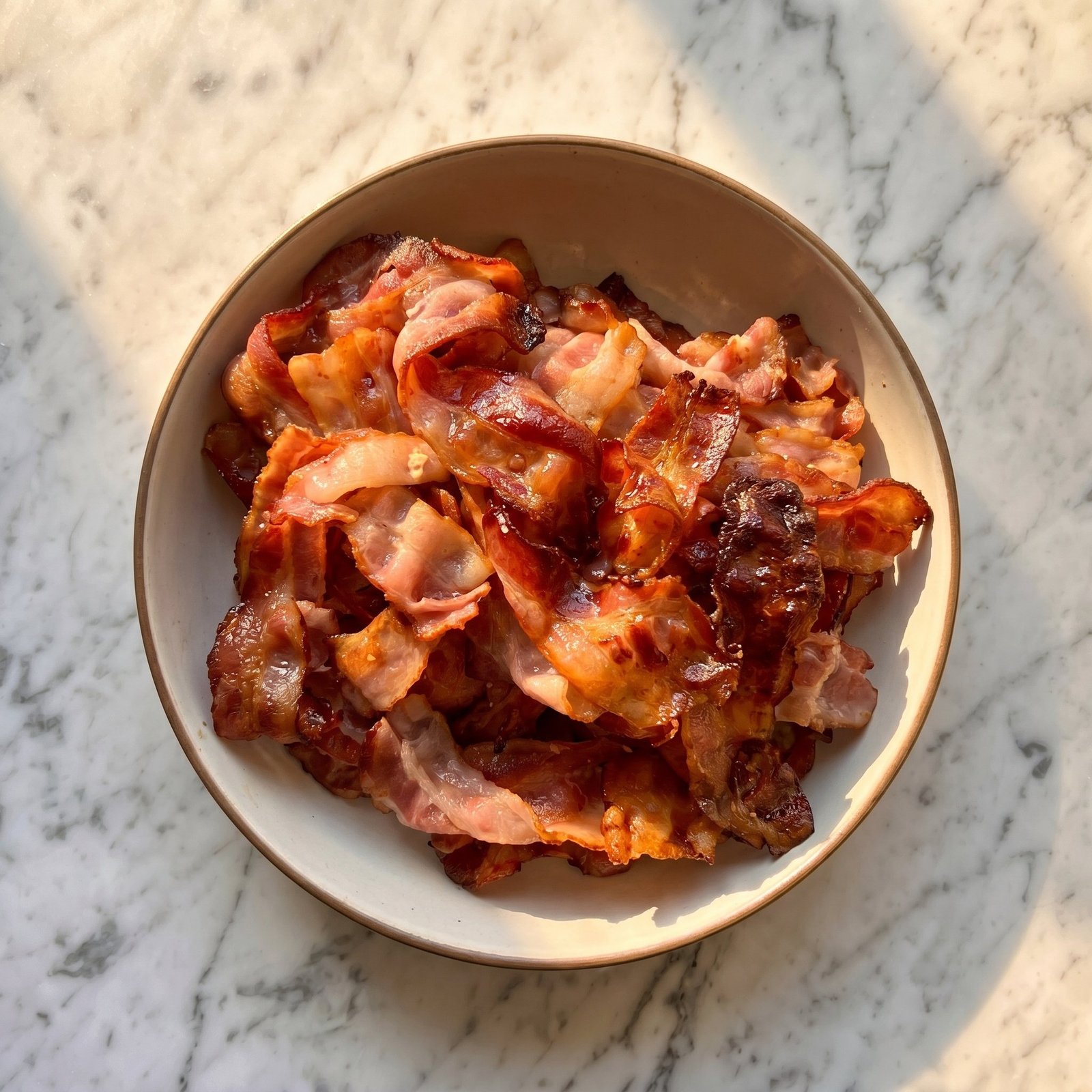 Bacon croustillant